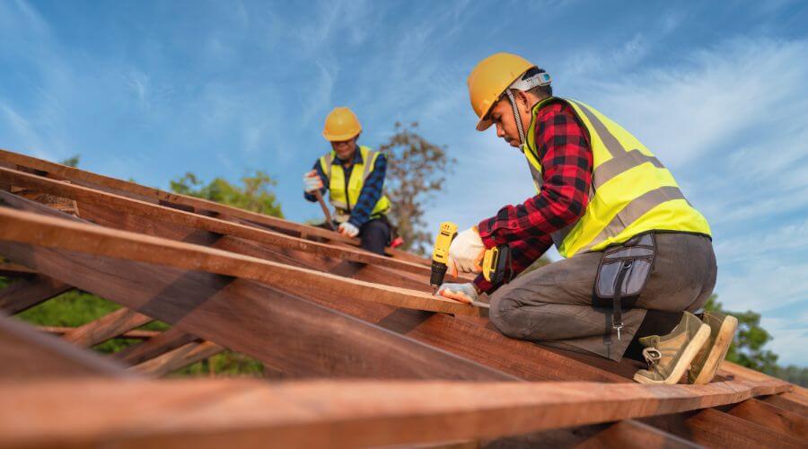 Professional gutter cleaning in Woodland, PA